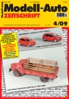 Modell-Auto Zeitschrift Heft Nr. 4/2009
