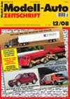Modell-Auto Zeitschrift Heft Nr. 12/2008