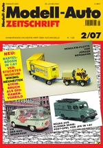 Modell-Auto Zeitschrift Heft Nr. 2/2007
