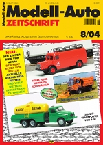 Modell-Auto Zeitschrift Heft Nr. 8/2004
