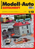 Modell-Auto Zeitschrift Heft Nr. 1/2012