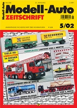 Modell-Auto Zeitschrift Heft Nr. 5/2002