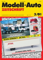 Modell-Auto Zeitschrift Heft Nr. 3/2001