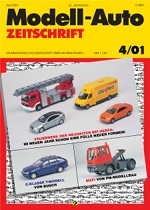 Modell-Auto Zeitschrift Heft Nr. 4/2001