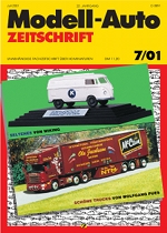 Modell-Auto Zeitschrift Heft Nr. 7/2001