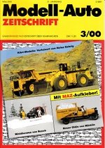 Modell-Auto Zeitschrift Heft Nr. 3/2000