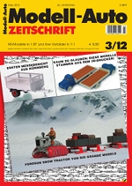 Modell-Auto Zeitschrift Heft Nr. 3/2012