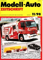 Modell-Auto Zeitschrift Heft Nr. 11/1998