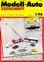 Modell-Auto Zeitschrift Heft Nr. 1/1996