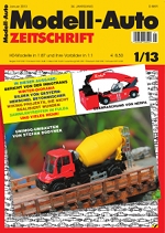 Modell-Auto Zeitschrift Heft Nr. 1/2013