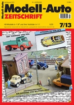 Modell-Auto Zeitschrift Heft Nr. 7/2013