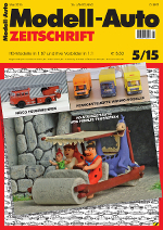 Modell-Auto Zeitschrift Heft Nr. 5/2015