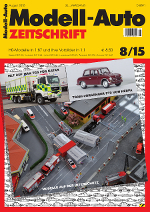 Modell-Auto Zeitschrift Heft Nr. 8/2015