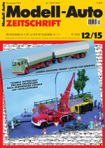 Modell-Auto Zeitschrift Heft Nr. 12/2015