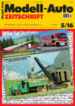 Modell-Auto Zeitschrift Heft Nr. 5/2016