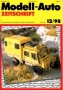 Modell-Auto Zeitschrift Heft Nr. 12/1998