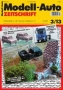 Modell-Auto Zeitschrift Heft Nr. 3/2013